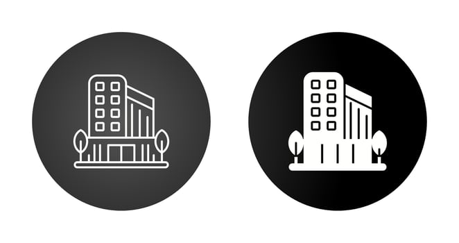 Office Building Vector Icon