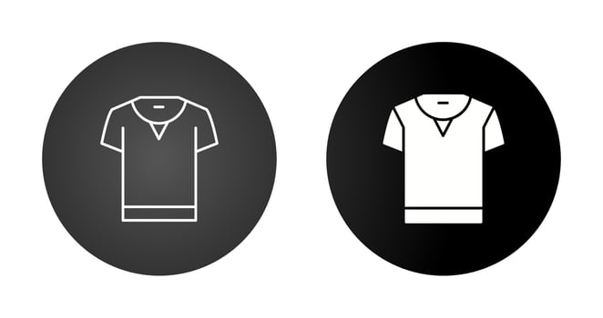 T Shirt Vector Icon