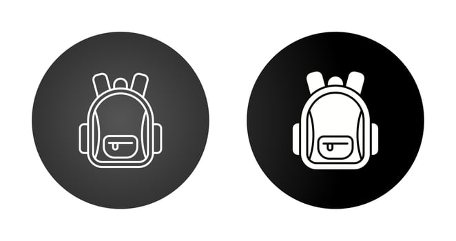 Backpack Vector Icon