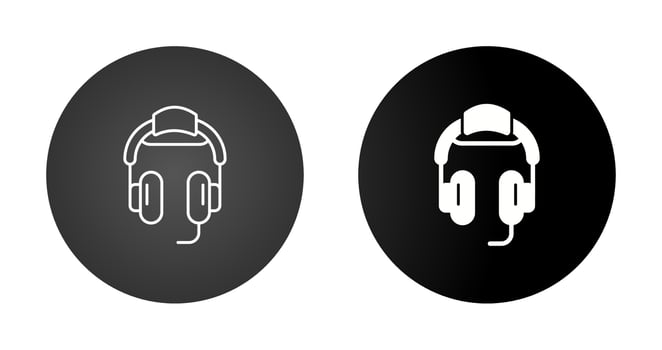 Headphone Vector Icon