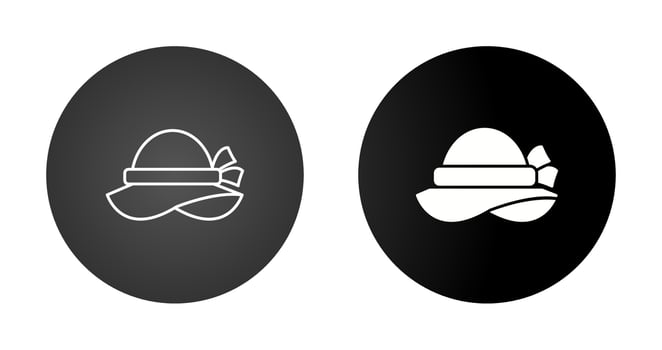Pamela Hat Vector Icon