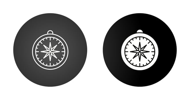 Compass Vector Icon