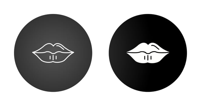 Lips Vector Icon