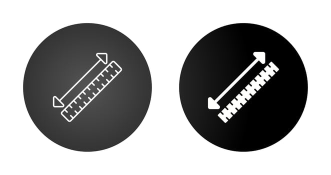 Measuring Tape Vector Icon