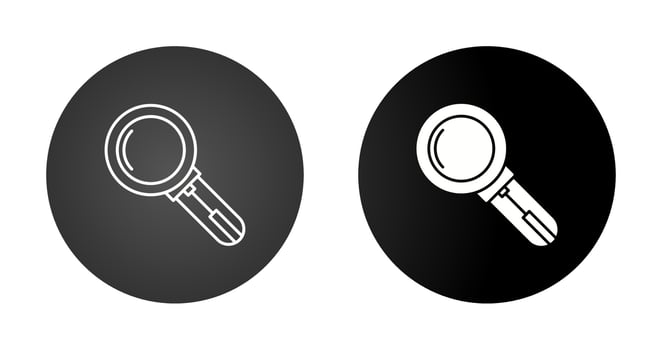 Magnifying Glass Vector Icon