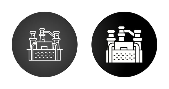 Geothermal Energy Vector Icon