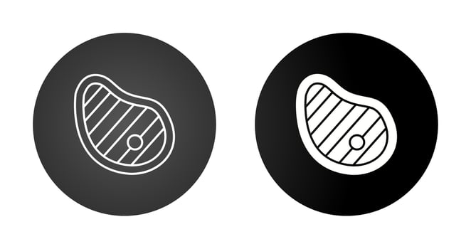 Steak Vector Icon