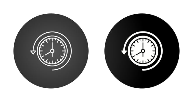 clock Vector Icon Set