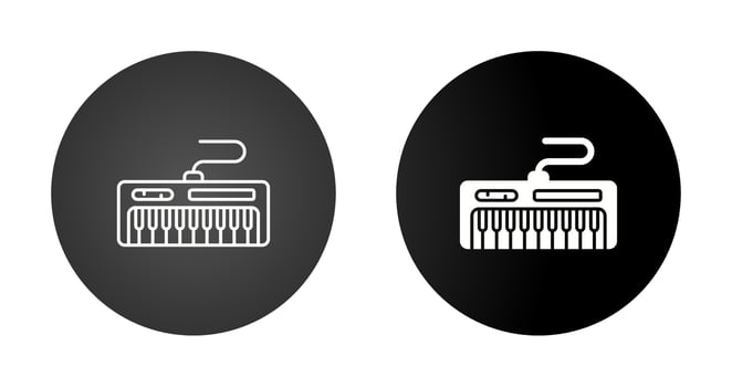 Piano Vector Icon
