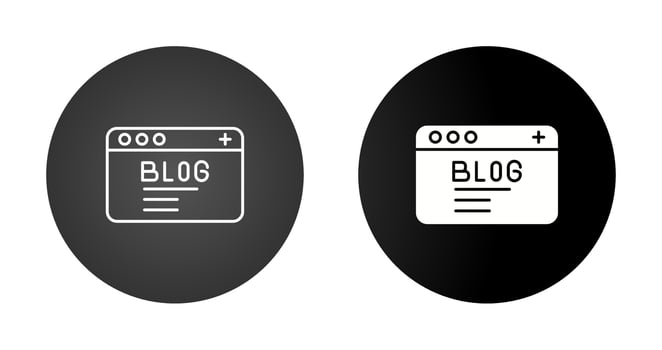 Blog Vector Icon