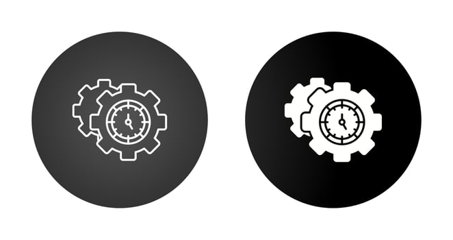 Time Management Vector Icon