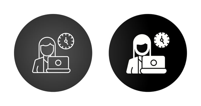 Overtime Vector Icon