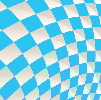 Blue Checkered Pattern Background, Isolated Background. vector
