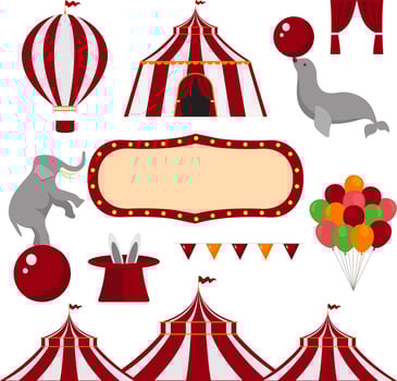 Carnival Circus Collection Pack vector