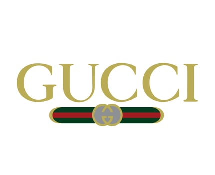 Gucci Brand Logo Symbol With Name Design Clothes Fashion Vector Illustration