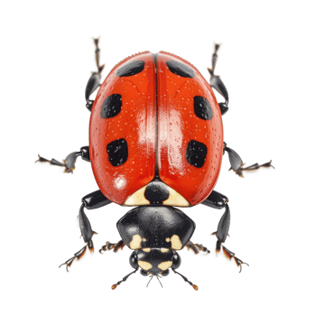 Ladybug isolated. Illustration png