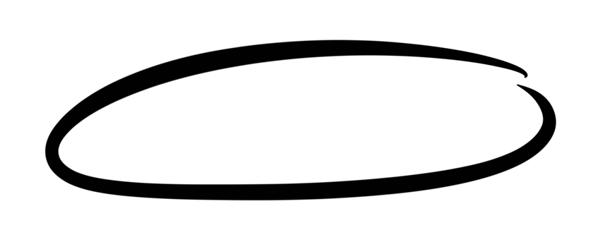 Black line elements png