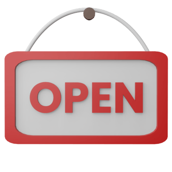 3D Open Board Illustration png