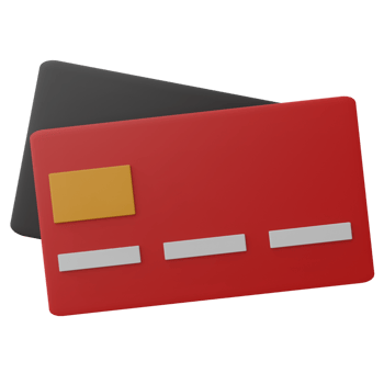 3D Credit Card Illustration png