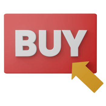 3D Buy Button Illustration png