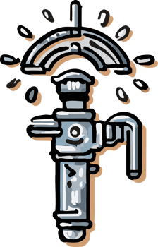Sprinkler png graphic clipart design