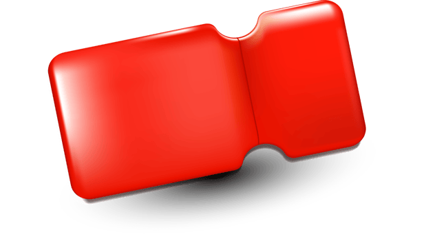 Cute 3d cinema banner element graphic png