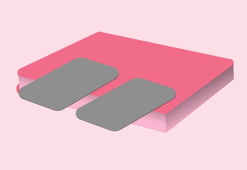 Premium Business Card Mockup. vector