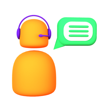 3d illustration customer service object. png