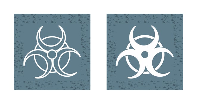 Biohazard Vector Icon
