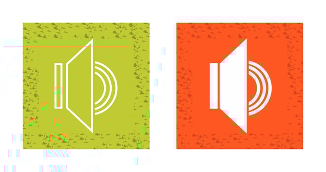 Audio On Vector Icon