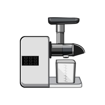 smoothie juicer kitchen cartoon vector illustration