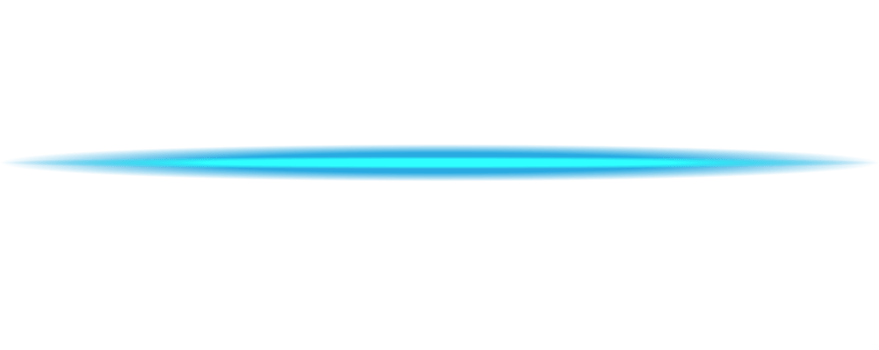 Blue horizontal lens flares. Laser beams, horizontal light rays. Beautiful light flares. Glowing streaks on transparent background. Glowing stripes. Luminous abstract sparkling. Laser beams. png