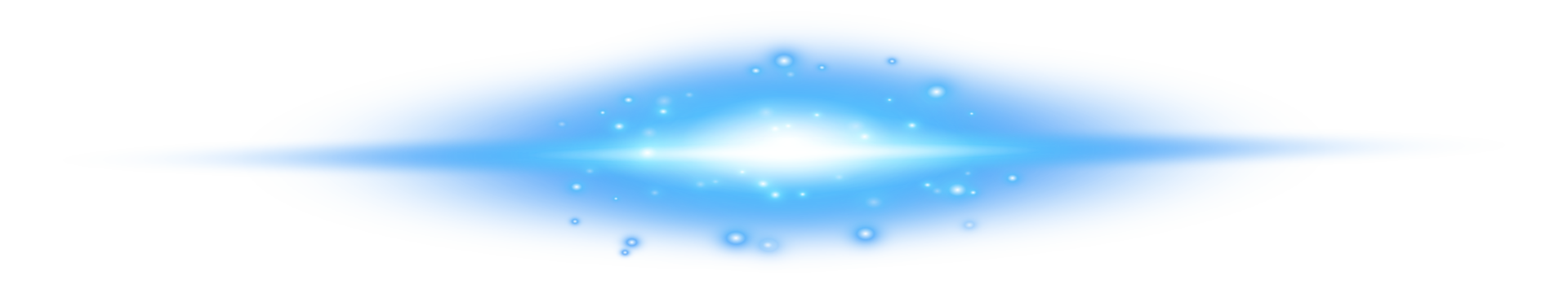Blue horizontal lens flares. Laser beams, horizontal light rays. Beautiful light flares. Glowing streaks on transparent background. Glowing stripes. Luminous abstract sparkling. Laser beams. png