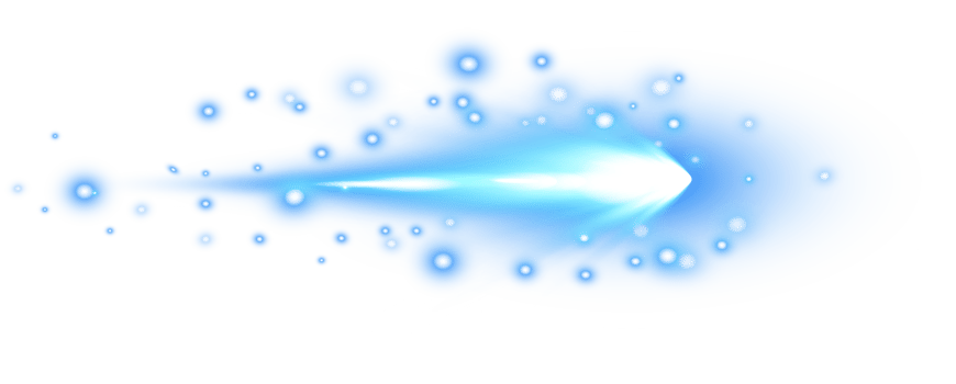 Blue horizontal lens flares. Laser beams, horizontal light rays. Beautiful light flares. Glowing streaks on transparent background. Glowing stripes. Luminous abstract sparkling. Laser beams. png