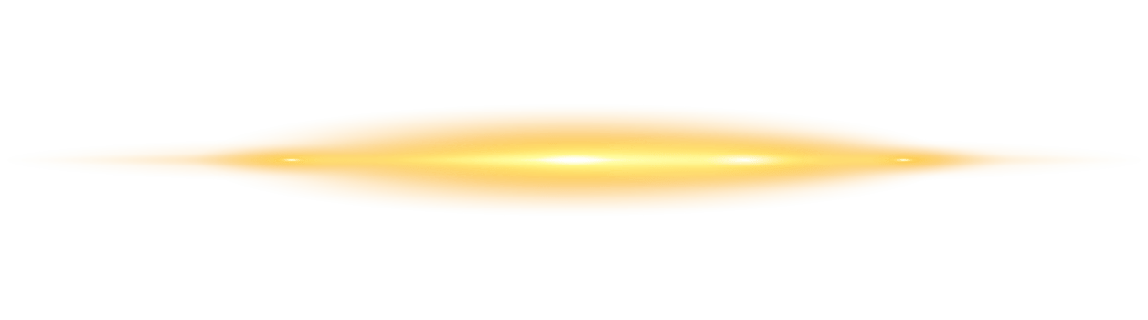 Yellow horizontal lens flares. Laser beams, horizontal light rays. Beautiful light flares. Glowing streaks on transparent background. Glowing stripes. Luminous abstract sparkling. Laser beams. png