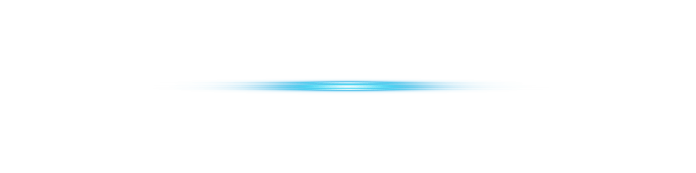 Blue horizontal lens flares. Laser beams, horizontal light rays. Beautiful light flares. Glowing streaks on transparent background. Glowing stripes. Luminous abstract sparkling. Laser beams. png