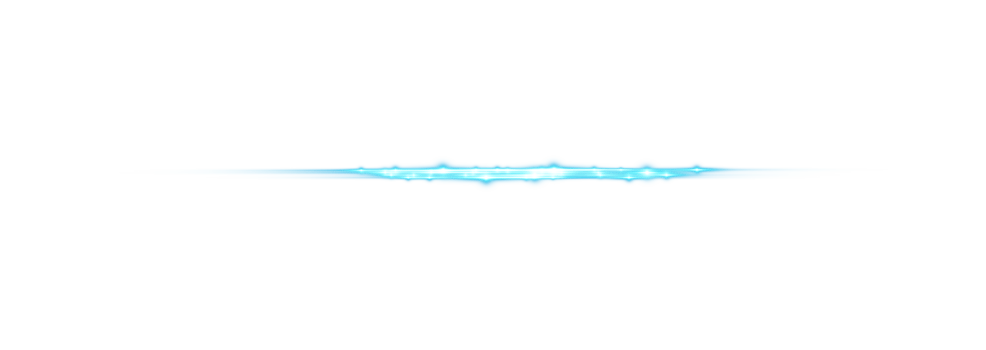 Blue horizontal lens flares. Laser beams, horizontal light rays. Beautiful light flares. Glowing streaks on transparent background. Glowing stripes. Laser beams. Sparks and stars. PNG. png