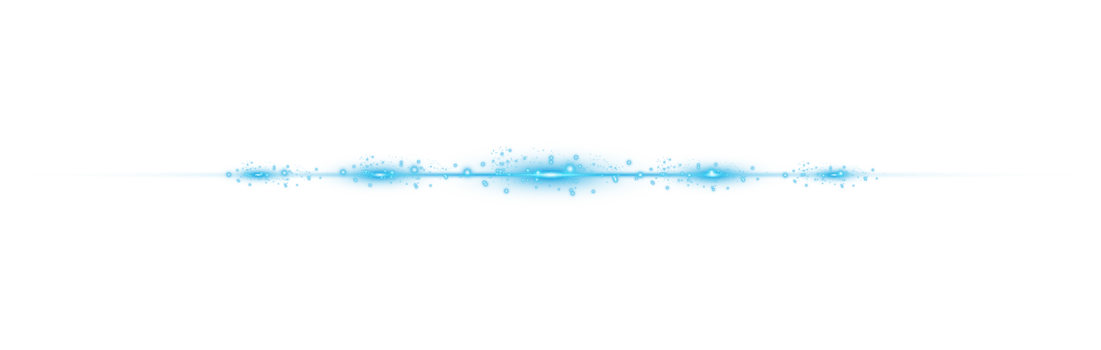 Blue horizontal lens flares. Laser beams, horizontal light rays. Beautiful light flares. Glowing streaks on transparent background. Glowing stripes. Luminous abstract sparkling. Laser beams. png