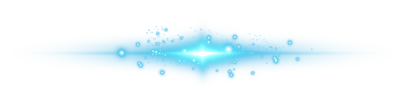 Blue horizontal lens flares. Laser beams, horizontal light rays. Beautiful light flares. Glowing streaks on transparent background. Glowing stripes. Laser beams. Sparks and stars. PNG. png