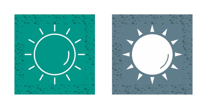 Sun Vector Icon