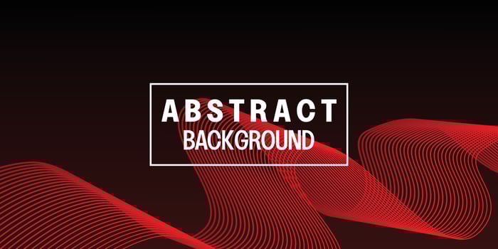 dark background, with an attractive curvy outline pattern. vector template for banner, greeting card, cover, social media, web, music.