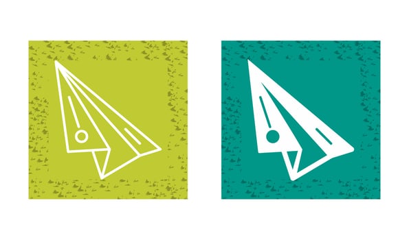 Paper Plane Vector Icon