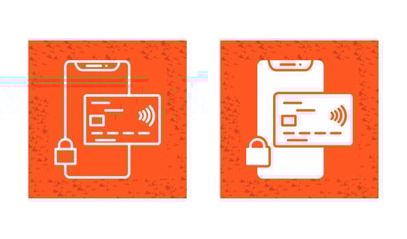 Secure Transactions Vector Icon