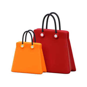 Shopping Bag 3d Icon png