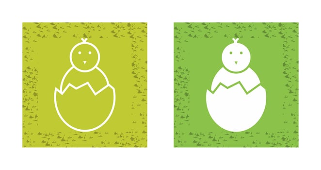 Hatched Egg Vector Icon