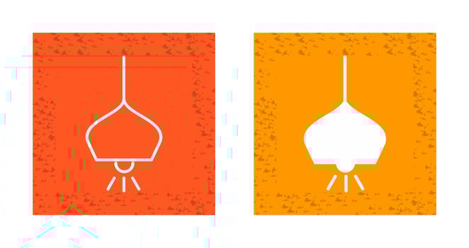 Overhead Light Vector Icon