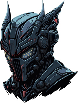 Robot Machine Head with png
