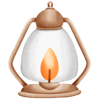 Lantern watercolor element png