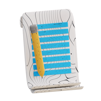 3d illustration business notes png