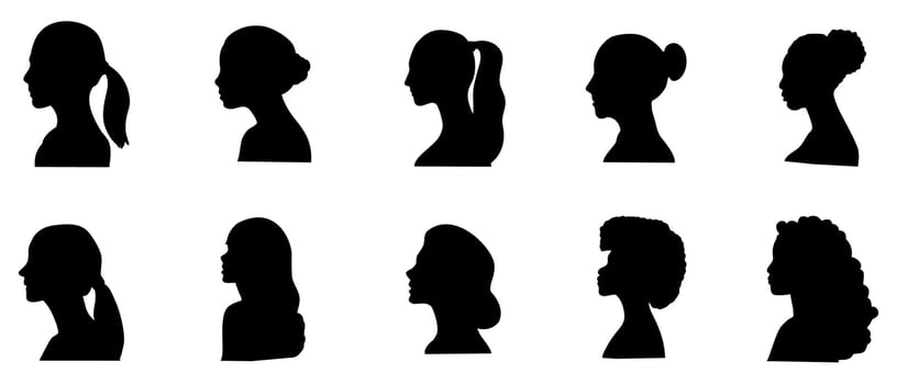 Woman Silhouette Illustration vector